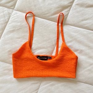 Orange Bikini Top